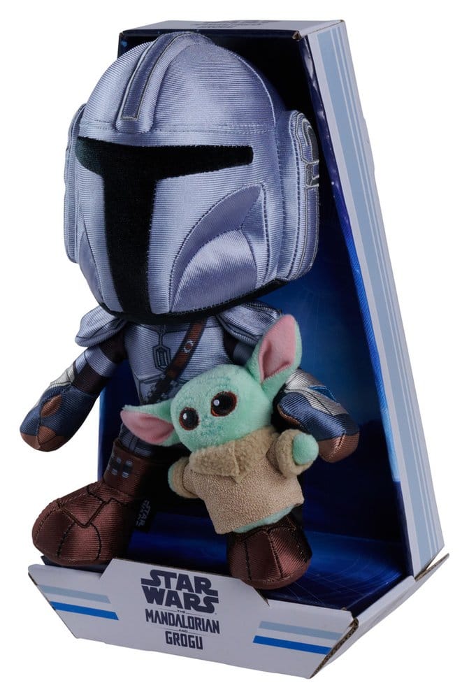 Star Wars Mandalorian Plüschfigur Mandalorian & Mini Grogu 25 cm - Preorder - ETA: 14.08.2026