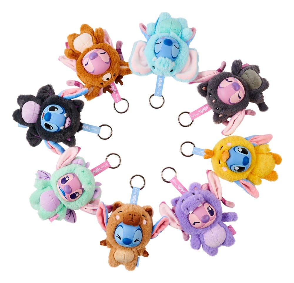 Disney YUYUS Plüschfigur Stitch & Angel Blindbox Display (8) - Preorder - ETA: 25.02.2027