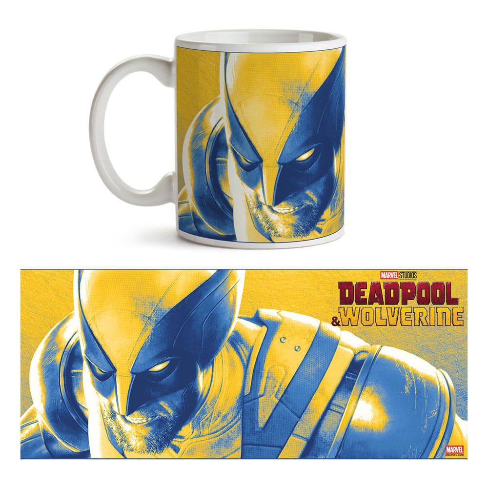 Marvel Tasse Deadpool & Wolverine Wolverine - Versand: 5-7 Tage nach Bestellung