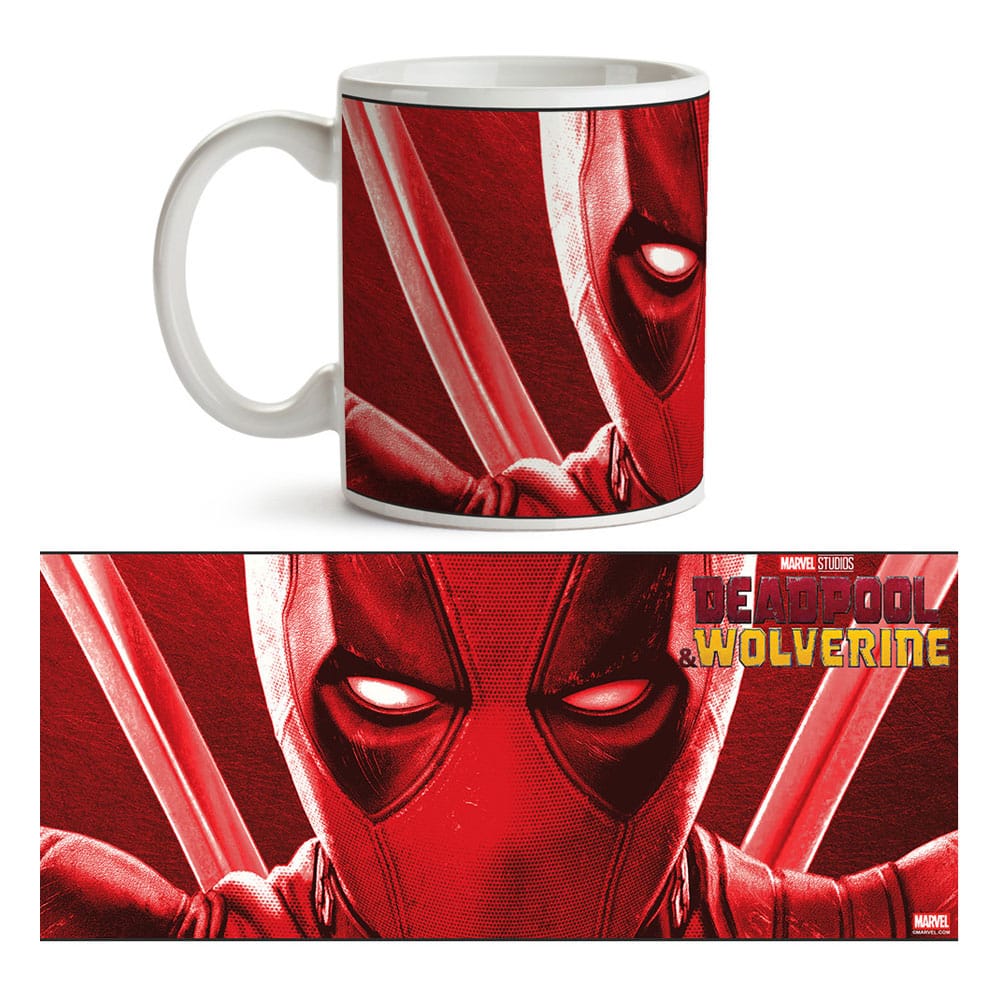 Marvel Tasse Deadpool & Wolverine Deadpool - Versand: 5-7 Tage nach Bestellung