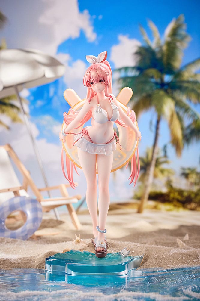 Rosuuri Original Character PVC Statue 1/7 White Rabbit Rosu: Swimsuit Ver. 25 cm - Preorder - ETA: 25.10.2026