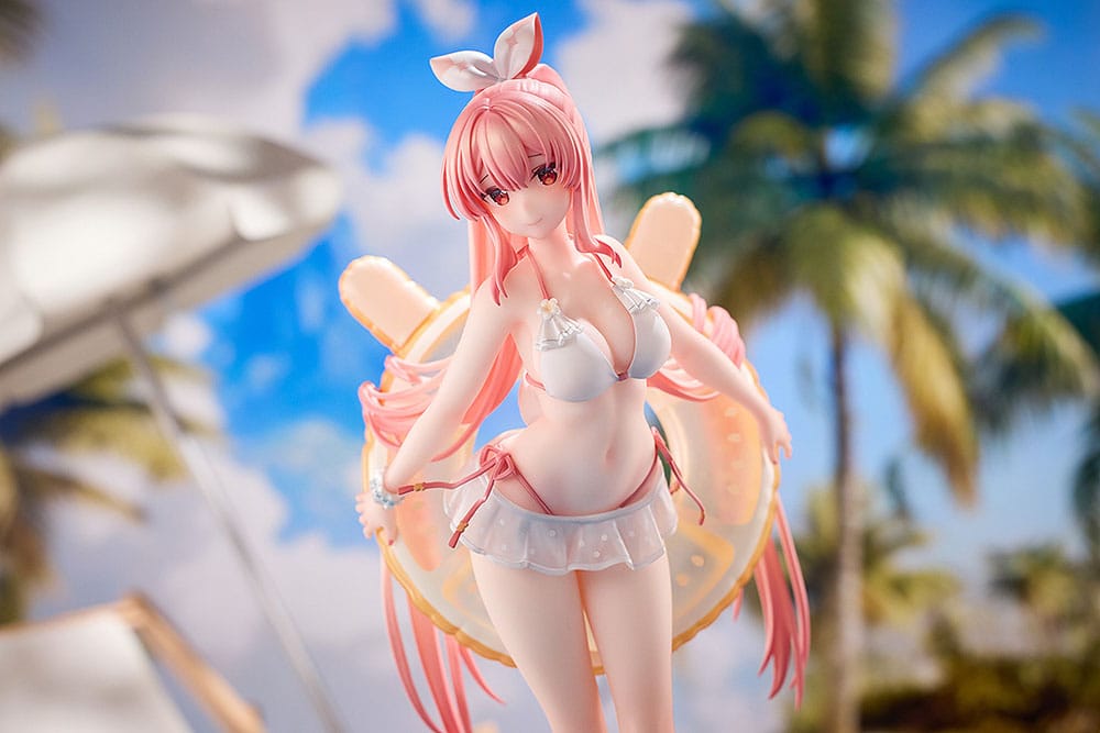 Rosuuri Original Character PVC Statue 1/7 White Rabbit Rosu: Swimsuit Ver. 25 cm - Preorder - ETA: 25.10.2026