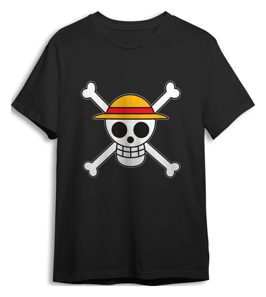 One Piece T-Shirt Skull Schwarz Größe XXL - Preorder - ETA: 25.08.2026