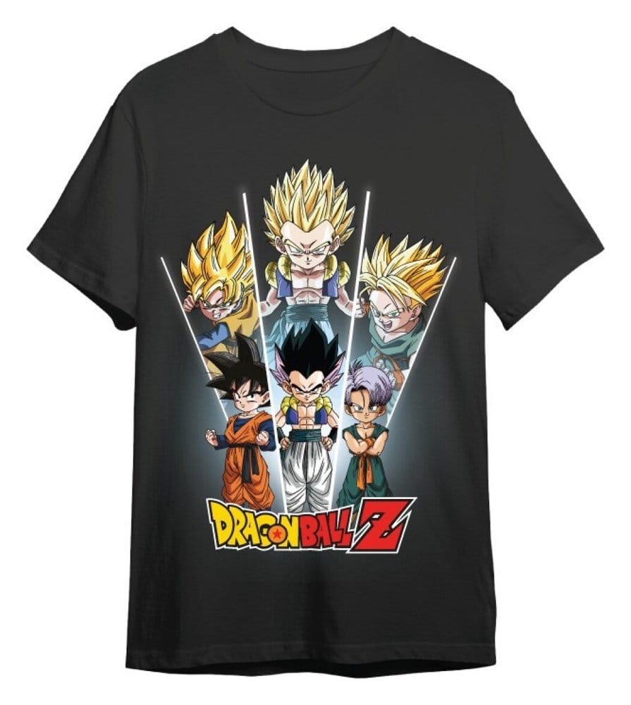 Dragon Ball T-Shirt Gotrunks Schwarz Größe M - Versand: 7 Tage nach Bestellung