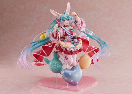 Miku Hatsune PVC Statue 1/7 Miku Hatsune Birthday 2021 (Pretty Rabbit Ver.) by Spiritale 21 cm - Versand: 5-7 Tage nach Bestellung