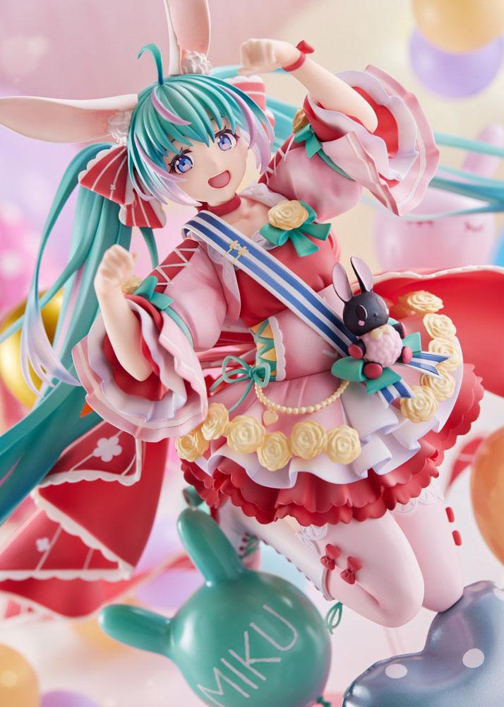 Miku Hatsune PVC Statue 1/7 Miku Hatsune Birthday 2021 (Pretty Rabbit Ver.) by Spiritale 21 cm - Preorder - ETA: 21.01.2026
