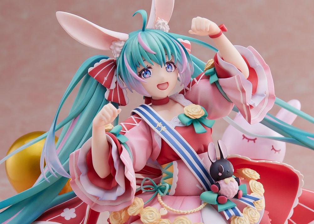 Miku Hatsune PVC Statue 1/7 Miku Hatsune Birthday 2021 (Pretty Rabbit Ver.) by Spiritale 21 cm - Preorder - ETA: 21.01.2026