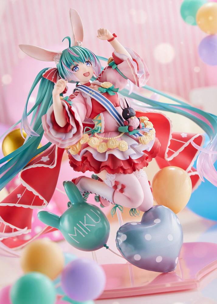 Miku Hatsune PVC Statue 1/7 Miku Hatsune Birthday 2021 (Pretty Rabbit Ver.) by Spiritale 21 cm - Preorder - ETA: 21.01.2026