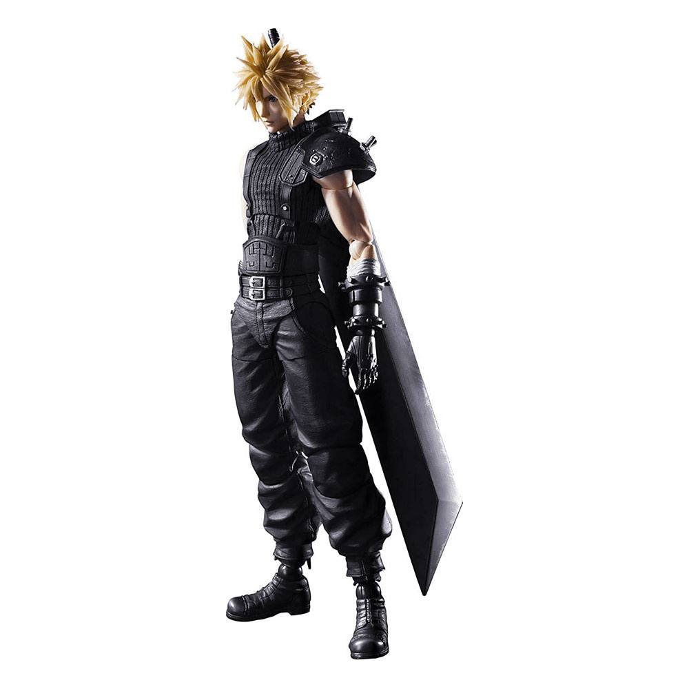 Final Fantasy VII Remake Play Arts Kai Actionfigur Cloud Strife Ver. 2 27 cm - Preorder - ETA: 01.01.2026