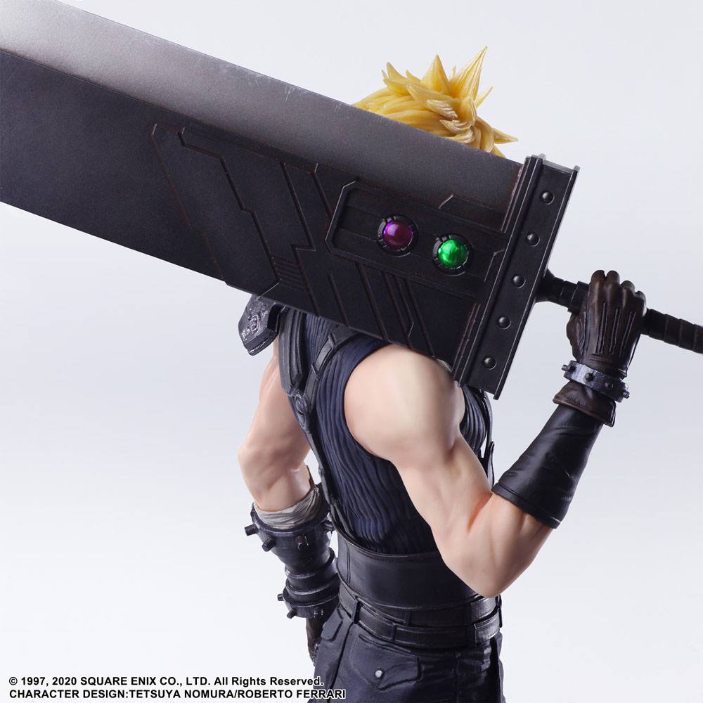 Final Fantasy VII Remake Static Arts Gallery Statue Cloud Strife 26 cm - Preorder - ETA: 01.01.2026