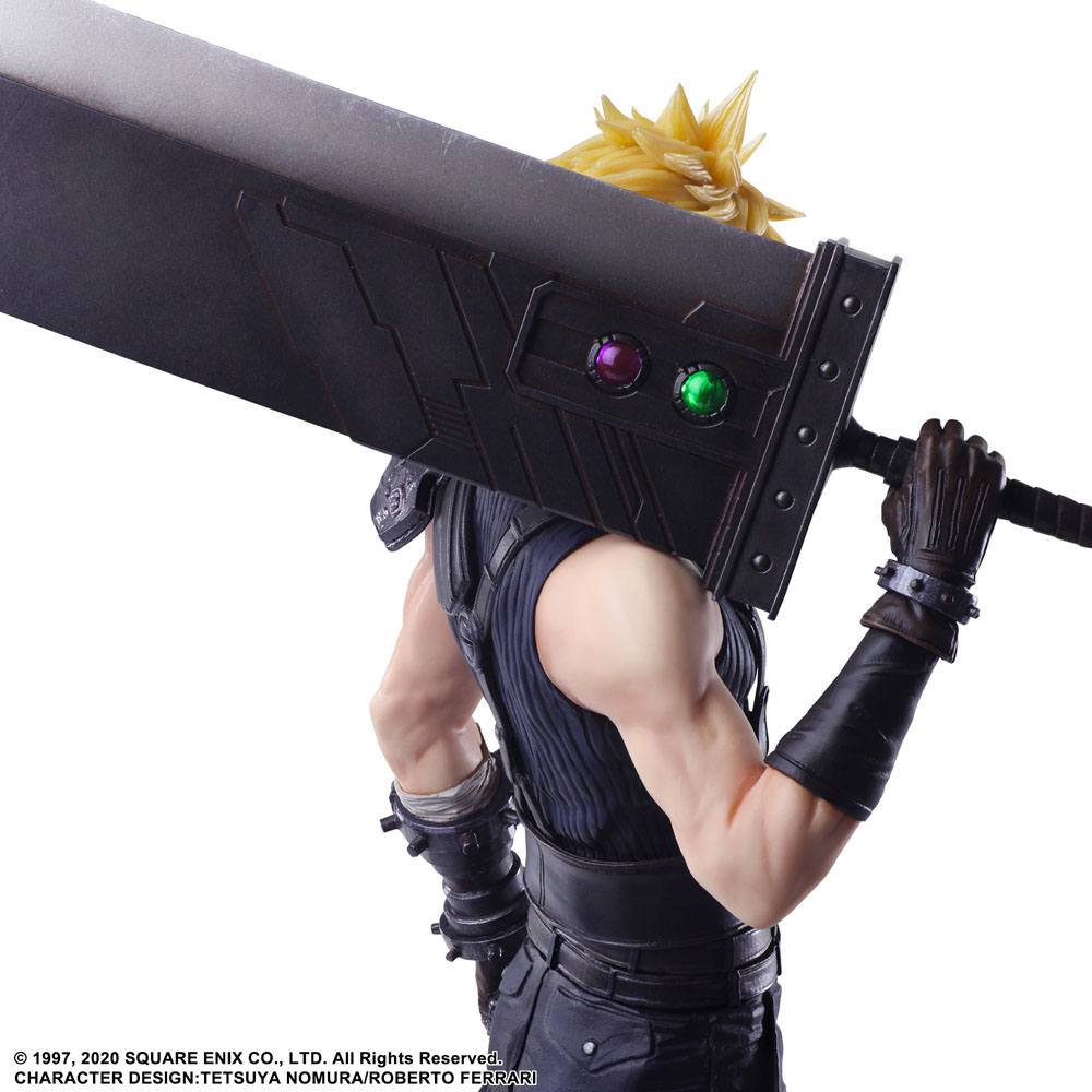 Final Fantasy VII Remake Static Arts Gallery Statue Cloud Strife 26 cm - Preorder - ETA: 01.01.2026