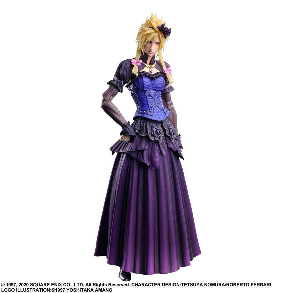 Final Fantasy VII Remake Play Arts Kai Actionfigur Cloud Strife Dress Ver. 28 cm - Versand: 5-7 Tage nach Bestellung