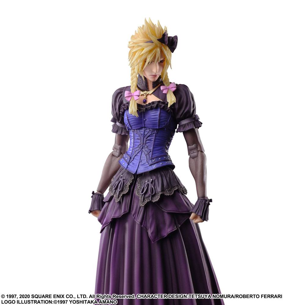 Final Fantasy VII Remake Play Arts Kai Actionfigur Cloud Strife Dress Ver. 28 cm - Versand: 5-7 Tage nach Bestellung
