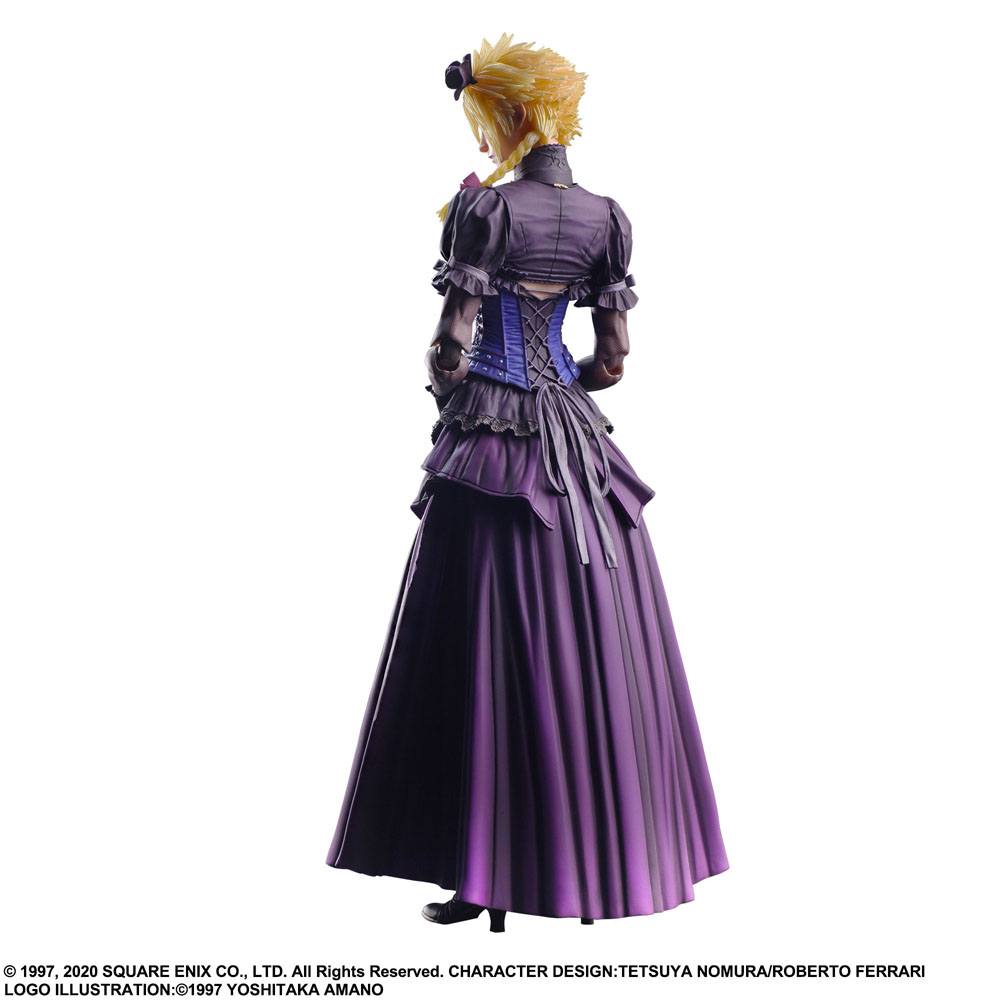 Final Fantasy VII Remake Play Arts Kai Actionfigur Cloud Strife Dress Ver. 28 cm - Versand: 5-7 Tage nach Bestellung
