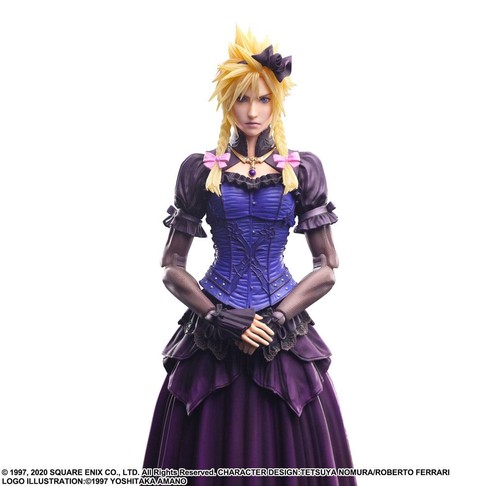 Final Fantasy VII Remake Play Arts Kai Actionfigur Cloud Strife Dress Ver. 28 cm - Versand: 5-7 Tage nach Bestellung