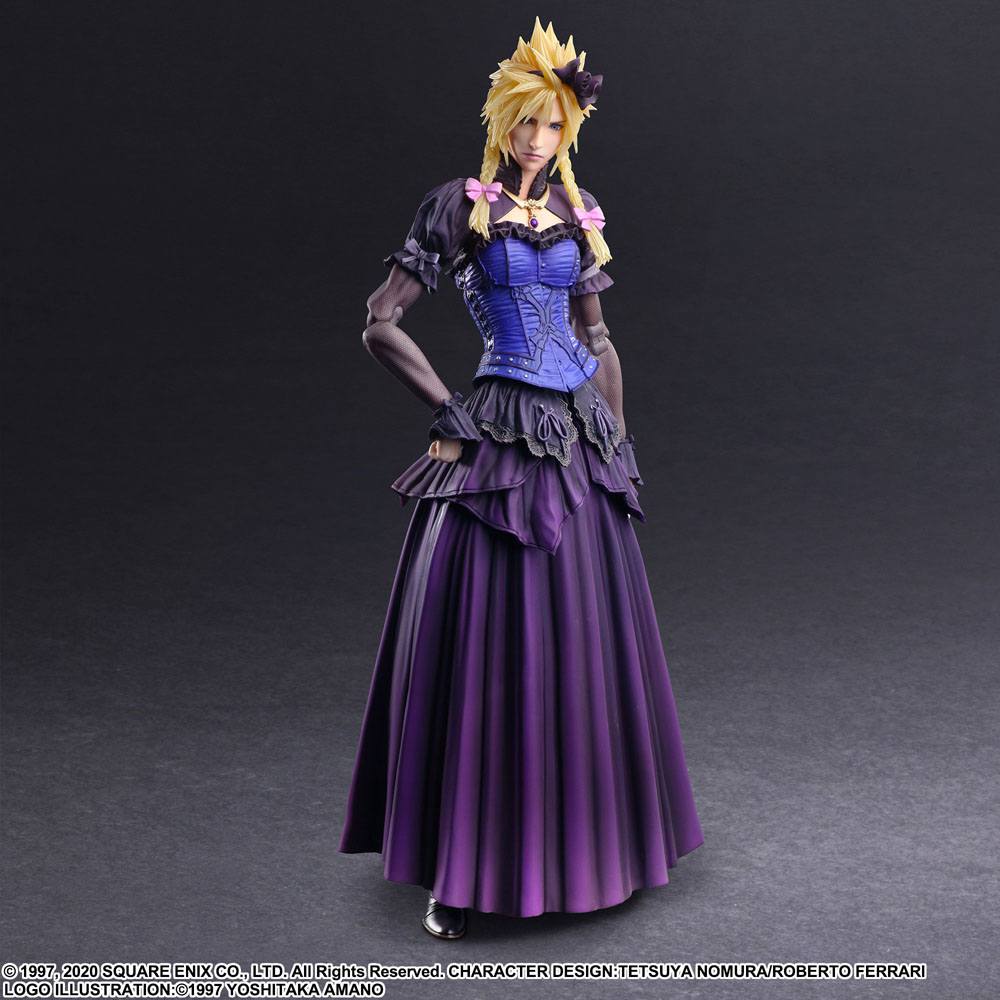 Final Fantasy VII Remake Play Arts Kai Actionfigur Cloud Strife Dress Ver. 28 cm - Versand: 5-7 Tage nach Bestellung