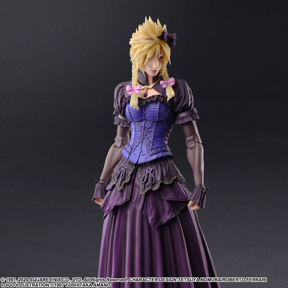 Final Fantasy VII Remake Play Arts Kai Actionfigur Cloud Strife Dress Ver. 28 cm - Versand: 5-7 Tage nach Bestellung