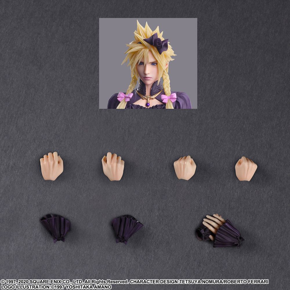 Final Fantasy VII Remake Play Arts Kai Actionfigur Cloud Strife Dress Ver. 28 cm - Versand: 5-7 Tage nach Bestellung