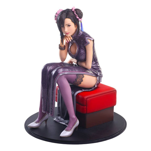 Final Fantasy VII Remake Static Arts Gallery Statue Tifa Lockhart Sporty Dress Ver. 16 cm - Preorder - ETA: 21.01.2026
