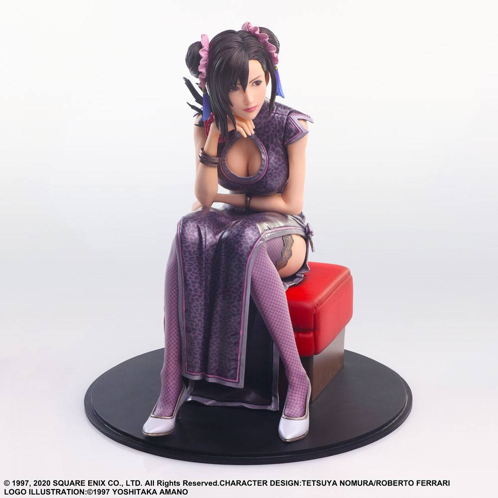Final Fantasy VII Remake Static Arts Gallery Statue Tifa Lockhart Sporty Dress Ver. 16 cm - Preorder - ETA: 21.01.2026