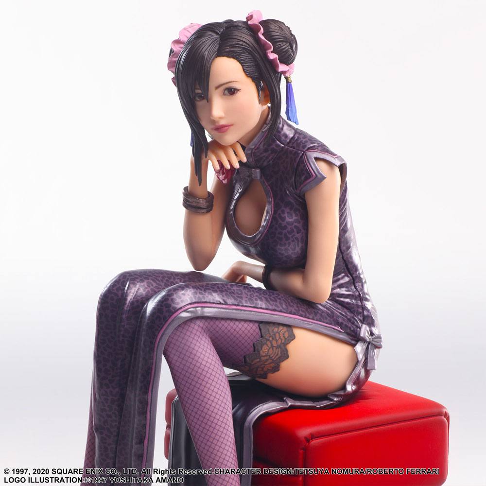 Final Fantasy VII Remake Static Arts Gallery Statue Tifa Lockhart Sporty Dress Ver. 16 cm - Preorder - ETA: 21.01.2026