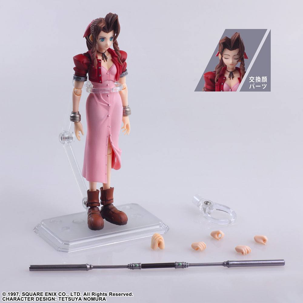 Final Fantasy VII Bring Arts Actionfigur Aerith Gainsborough 14 cm - Preorder - ETA: 15.09.2025
