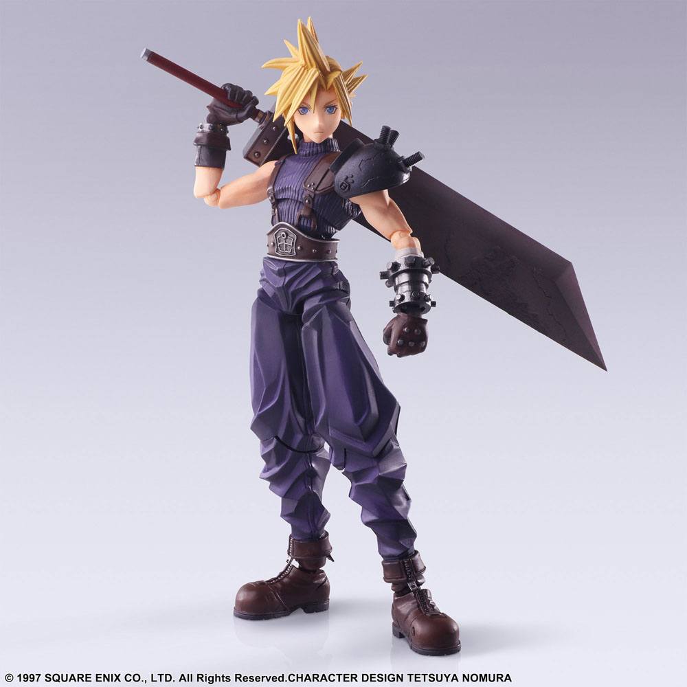 Final Fantasy VII Bring Arts Actionfigur Cloud Strife 15 cm - Preorder - ETA: 15.09.2025