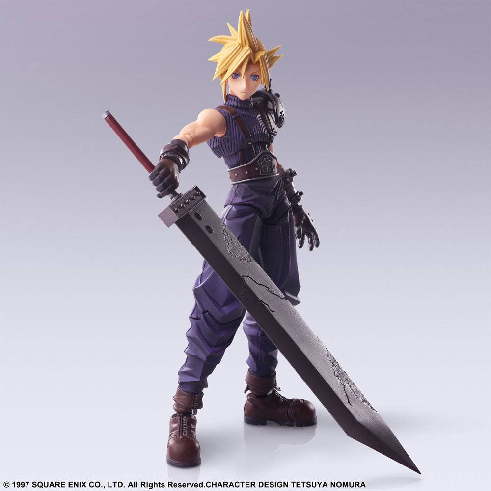 Final Fantasy VII Bring Arts Actionfigur Cloud Strife 15 cm - Preorder - ETA: 15.09.2025