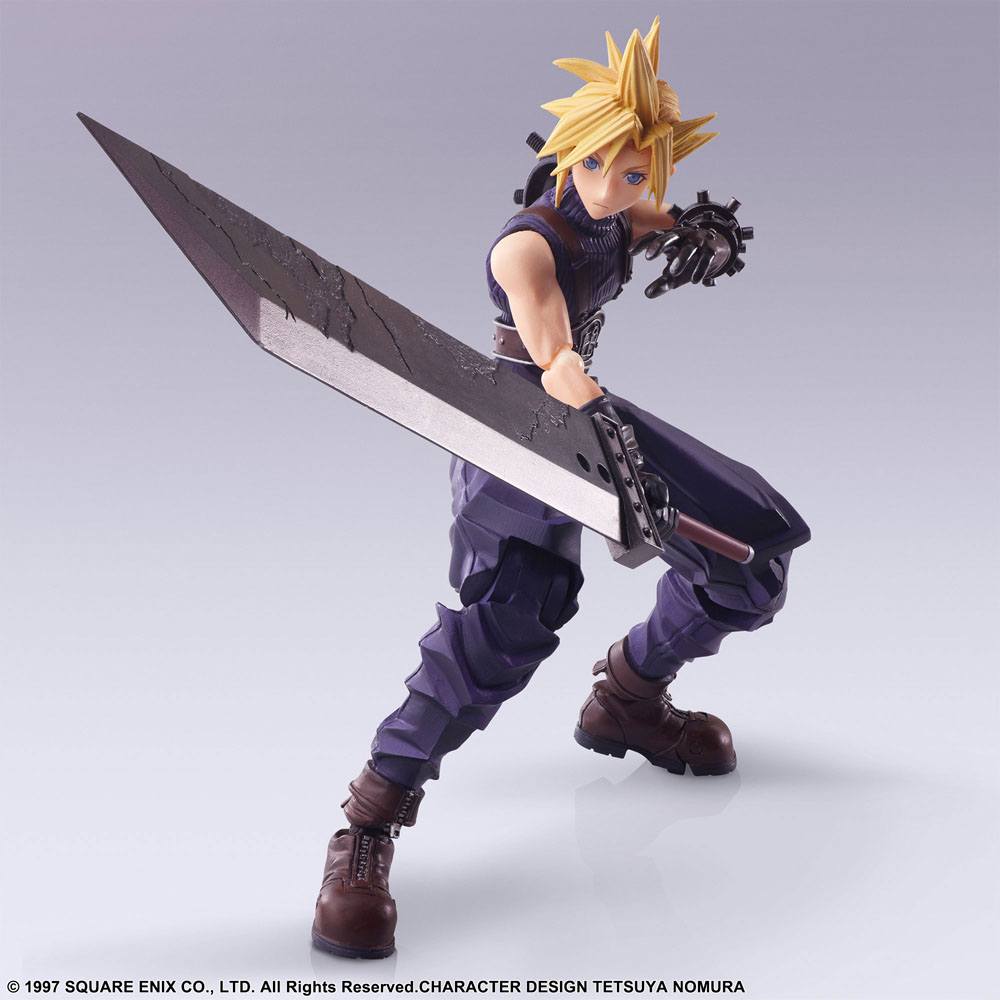Final Fantasy VII Bring Arts Actionfigur Cloud Strife 15 cm - Preorder - ETA: 15.09.2025
