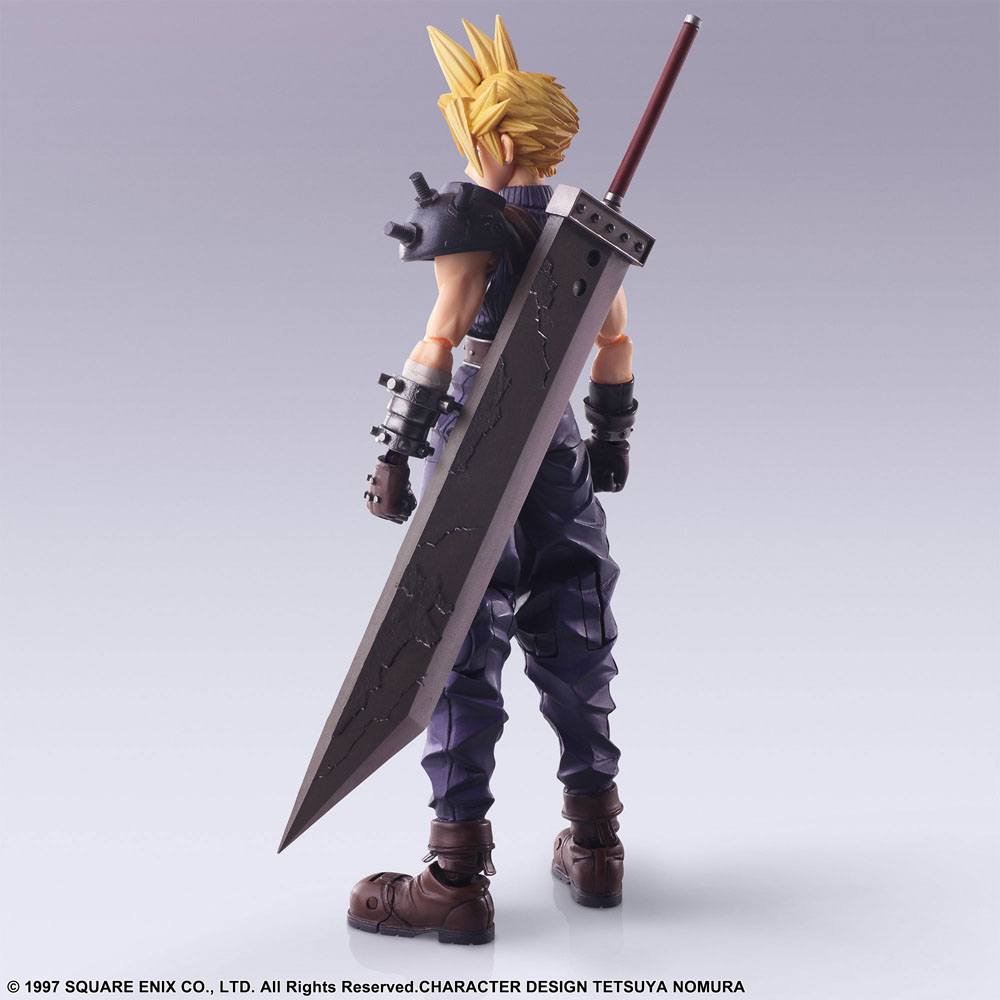 Final Fantasy VII Bring Arts Actionfigur Cloud Strife 15 cm - Preorder - ETA: 15.09.2025