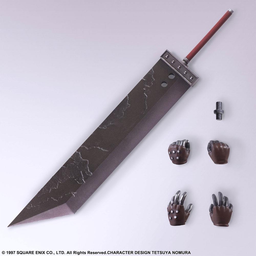 Final Fantasy VII Bring Arts Actionfigur Cloud Strife 15 cm - Preorder - ETA: 15.09.2025