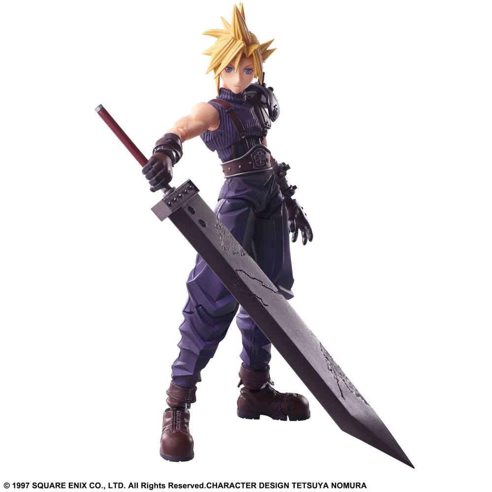 Final Fantasy VII Bring Arts Actionfigur Cloud Strife 15 cm - Preorder - ETA: 15.09.2025