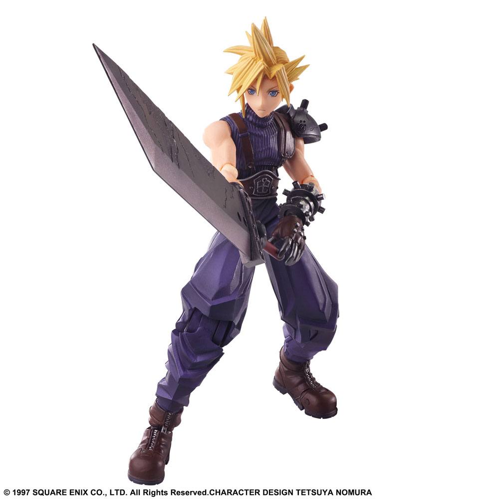Final Fantasy VII Bring Arts Actionfigur Cloud Strife 15 cm - Preorder - ETA: 15.09.2025