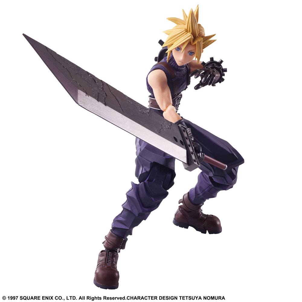 Final Fantasy VII Bring Arts Actionfigur Cloud Strife 15 cm - Preorder - ETA: 15.09.2025