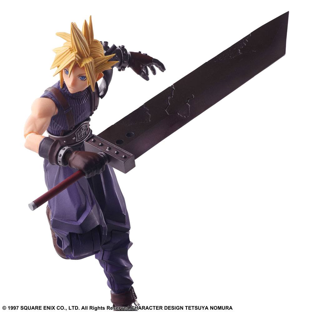 Final Fantasy VII Bring Arts Actionfigur Cloud Strife 15 cm - Preorder - ETA: 15.09.2025