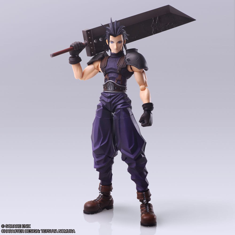 Final Fantasy VII Bring Arts Actionfigur Zack Fair 16 cm - Preorder - ETA: 31.10.2025