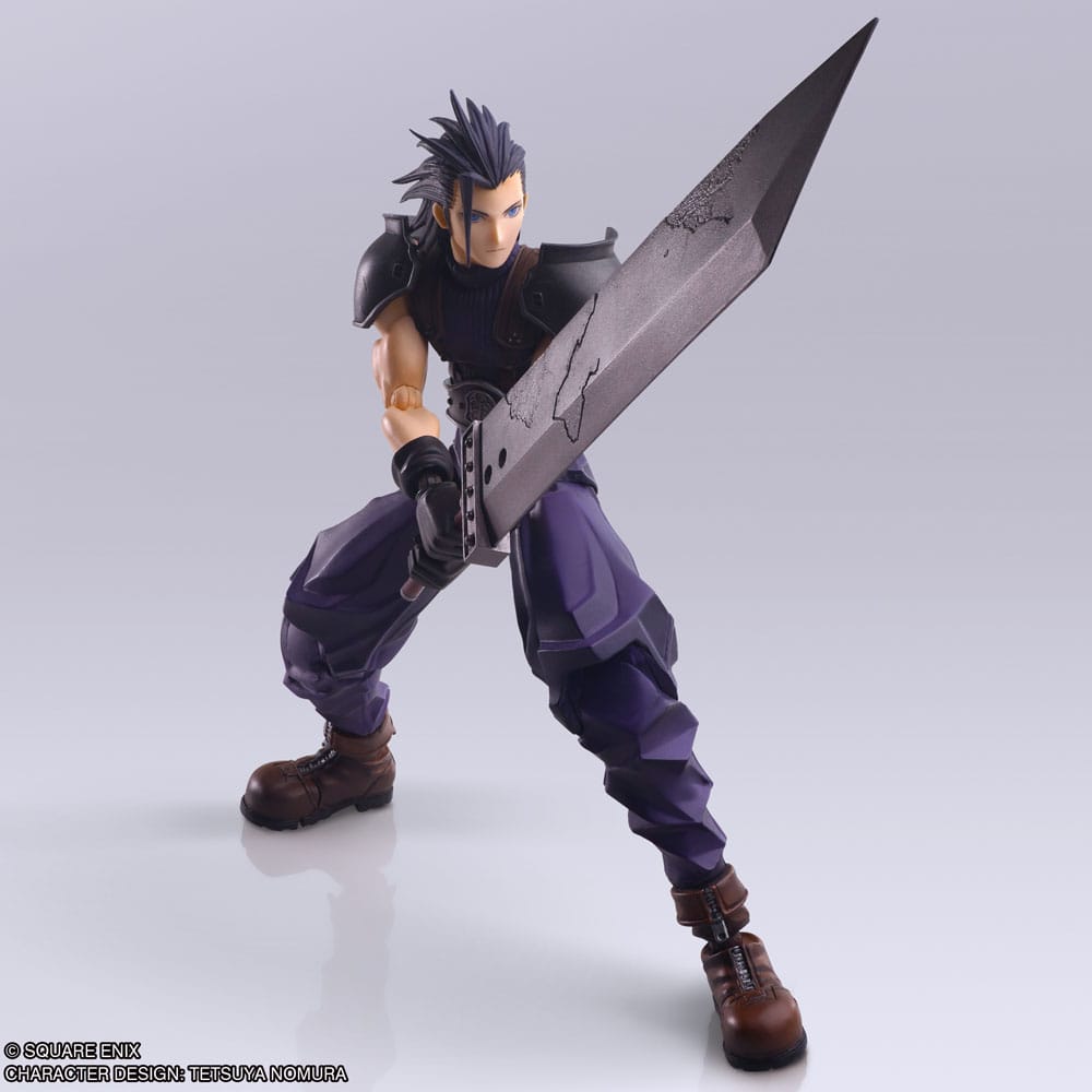Final Fantasy VII Bring Arts Actionfigur Zack Fair 16 cm - Preorder - ETA: 31.10.2025