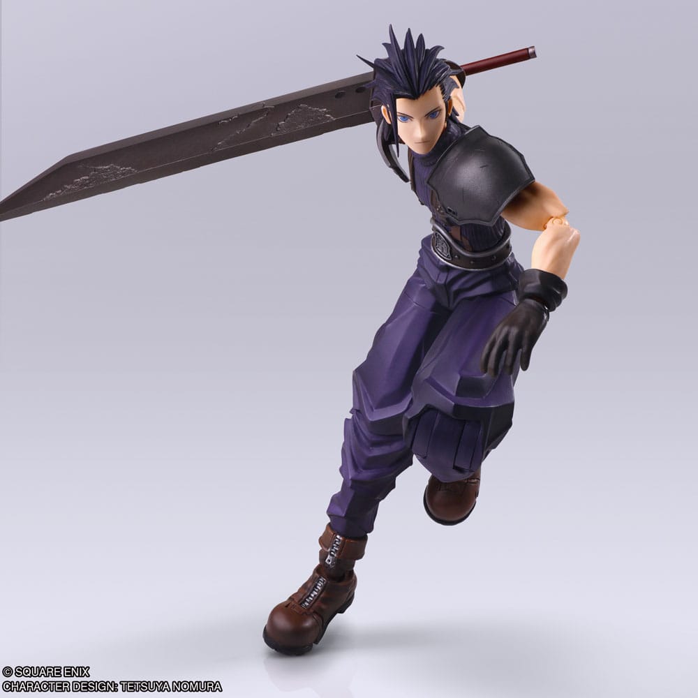 Final Fantasy VII Bring Arts Actionfigur Zack Fair 16 cm - Preorder - ETA: 31.10.2025