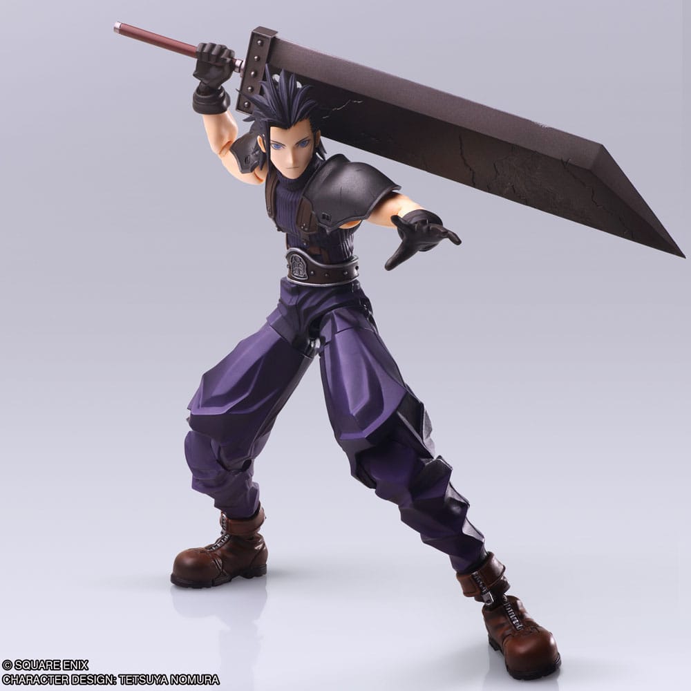 Final Fantasy VII Bring Arts Actionfigur Zack Fair 16 cm - Preorder - ETA: 31.10.2025