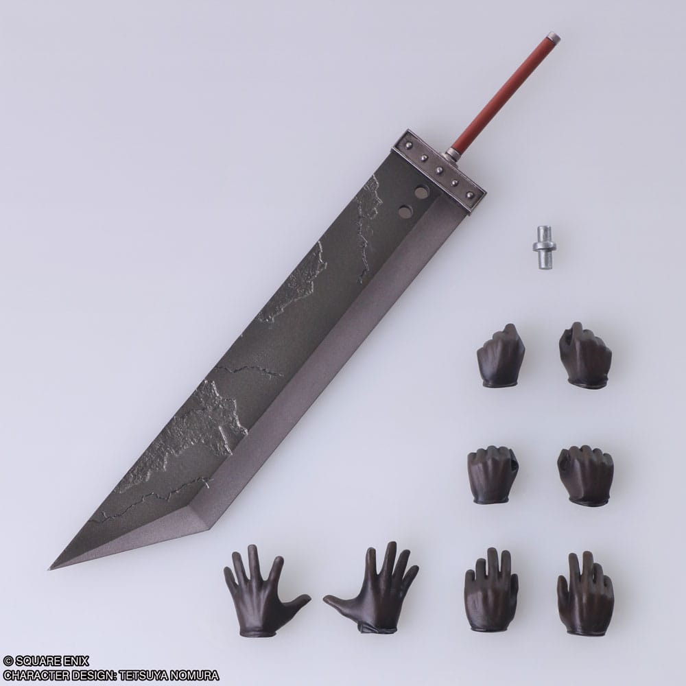 Final Fantasy VII Bring Arts Actionfigur Zack Fair 16 cm - Preorder - ETA: 31.10.2025
