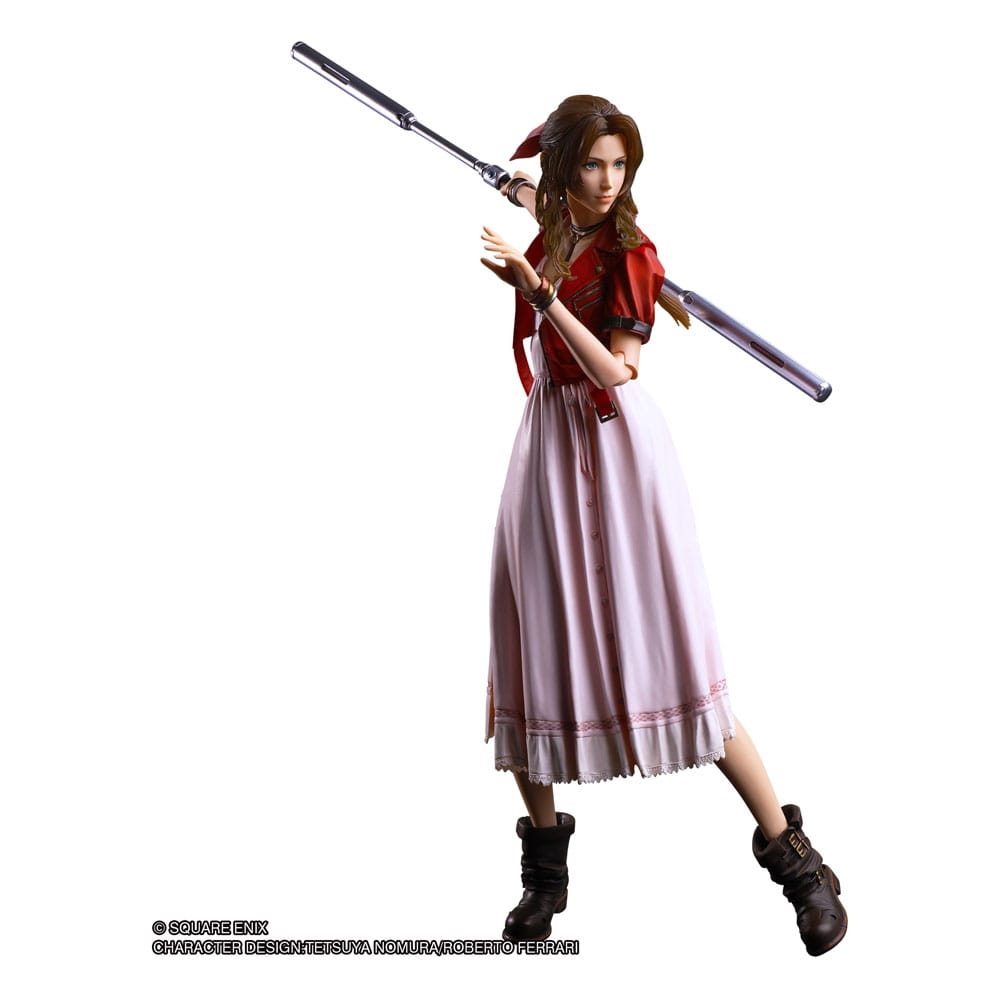 Final Fantasy VII Rebirth Play Kai Arts Actionfigur Aerith Gainsborough 24 cm - Preorder - ETA: 16.10.2025