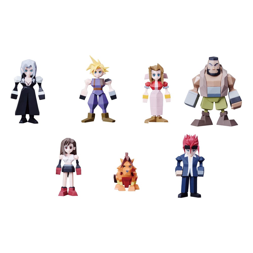 Final Fantasy VII Polygon Figuren Vol. 1 6 cm Sortiment (8) - Preorder - ETA: 01.01.2026