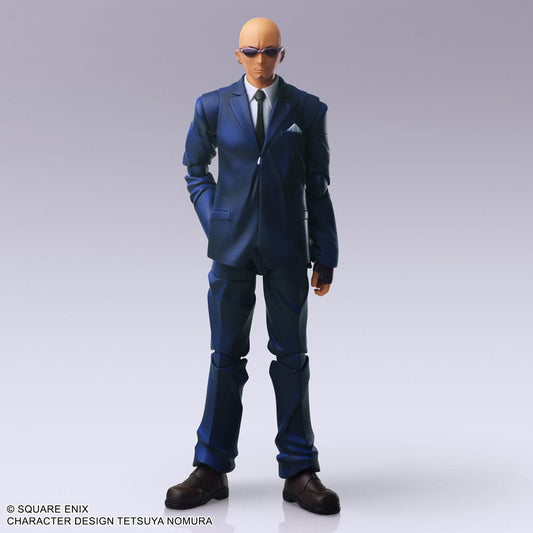 Final Fantasy VII Bring Arts Actionfigur Rude 16 cm    - Versand: 5-7 Tage nach Bestellung