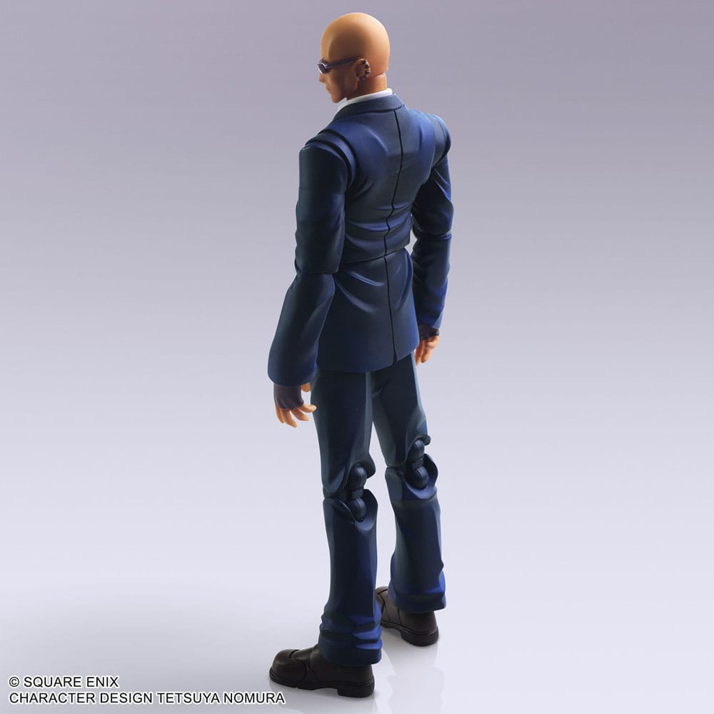 Final Fantasy VII Bring Arts Actionfigur Rude 16 cm - Preorder - ETA: 16.10.2025
