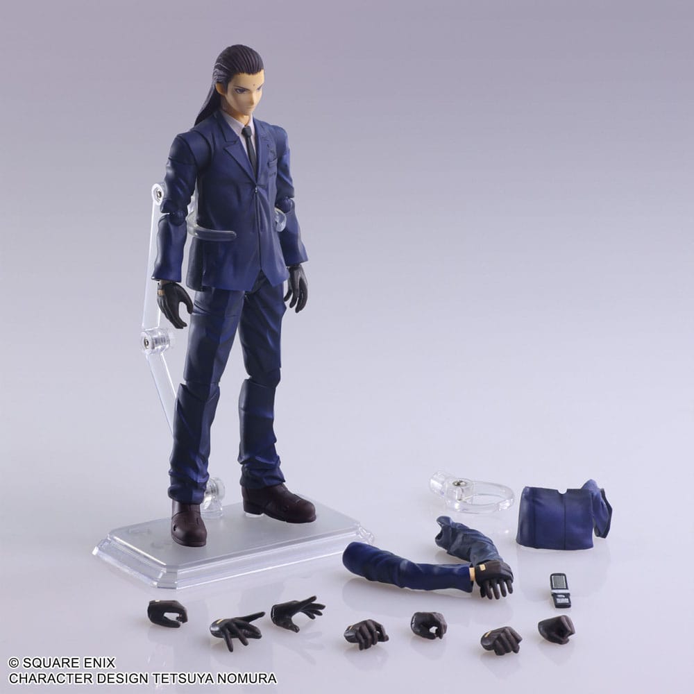 Final Fantasy VII Bring Arts Actionfigur Tseng 15 cm - Preorder - ETA: 31.10.2025