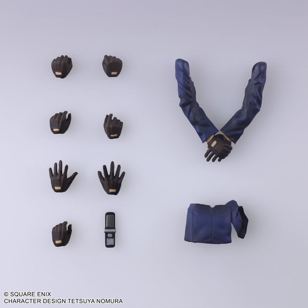 Final Fantasy VII Bring Arts Actionfigur Tseng 15 cm - Preorder - ETA: 31.10.2025