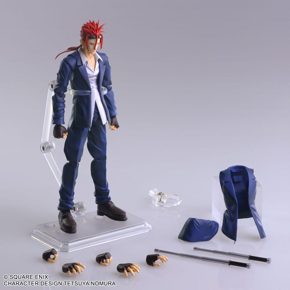Final Fantasy VII Bring Arts Actionfigur Reno 15 cm - Preorder - ETA: 31.10.2025