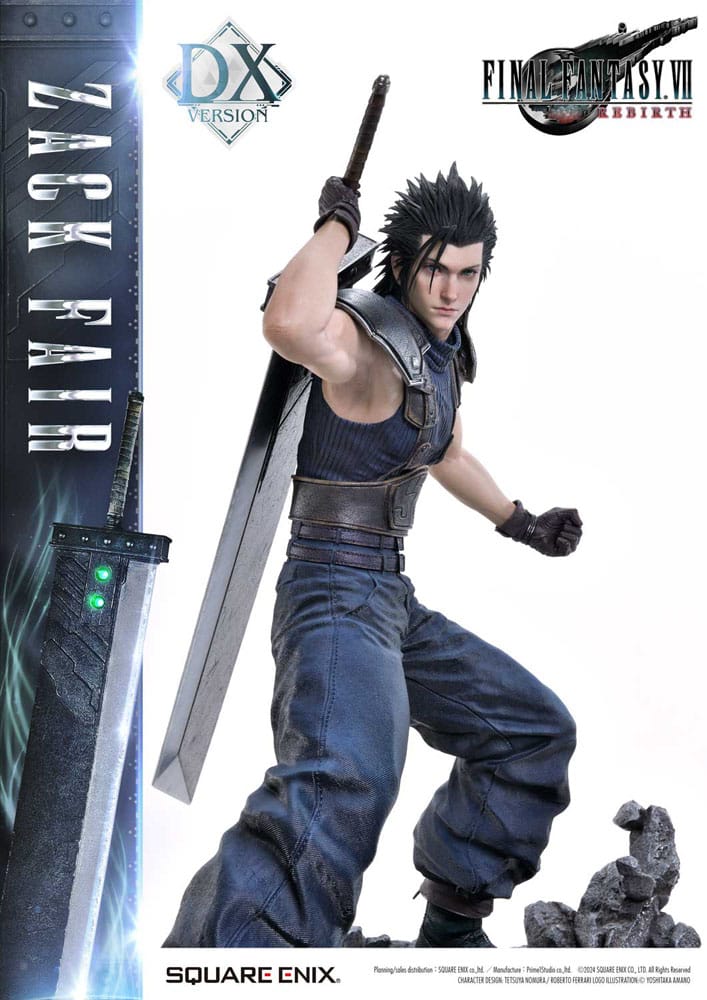 Final Fantasy VII Rebirth Masterline Statue 1/4 Zack Fair Deluxe Ver. 57 cm - Preorder - ETA: 25.08.2026