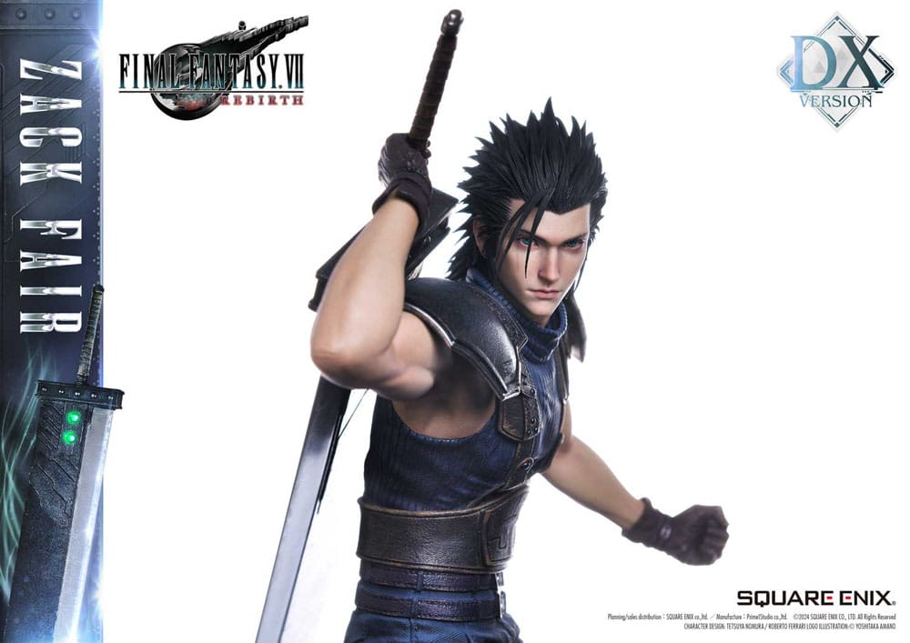 Final Fantasy VII Rebirth Masterline Statue 1/4 Zack Fair Deluxe Ver. 57 cm - Preorder - ETA: 25.08.2026