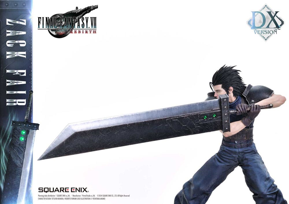 Final Fantasy VII Rebirth Masterline Statue 1/4 Zack Fair Deluxe Ver. 57 cm - Preorder - ETA: 25.08.2026